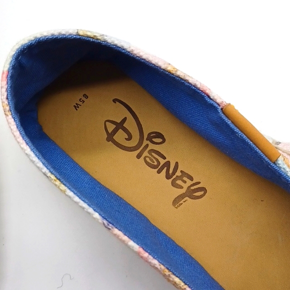 Disney Princess Pastel Portraits Ubuntu Espadrille Shoes Handmade SZ 8.5 NWOT - Picture 6 of 16